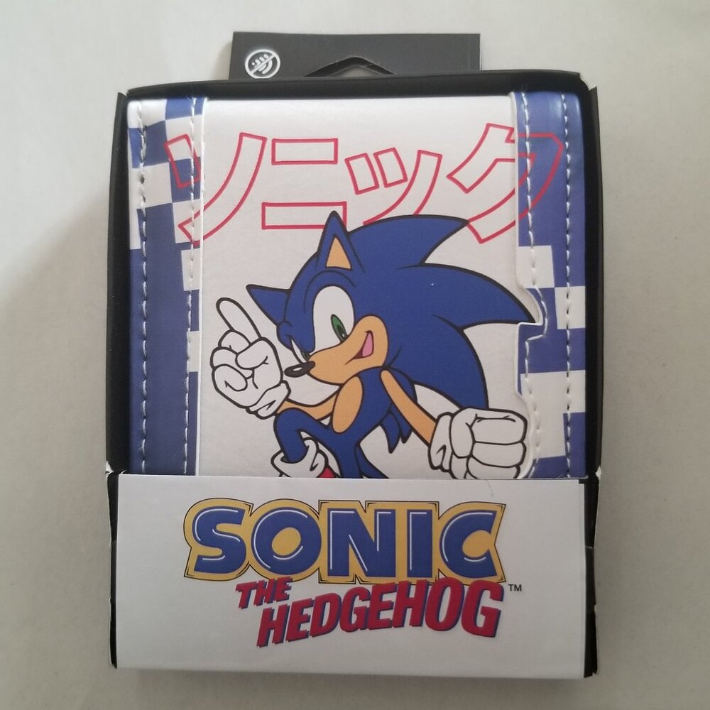 Sega Sonic The Hedgehog Bifold Wallet with RIFD Protection